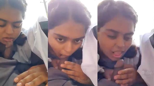 Punjabi School Girl Blowjob – in school bus
